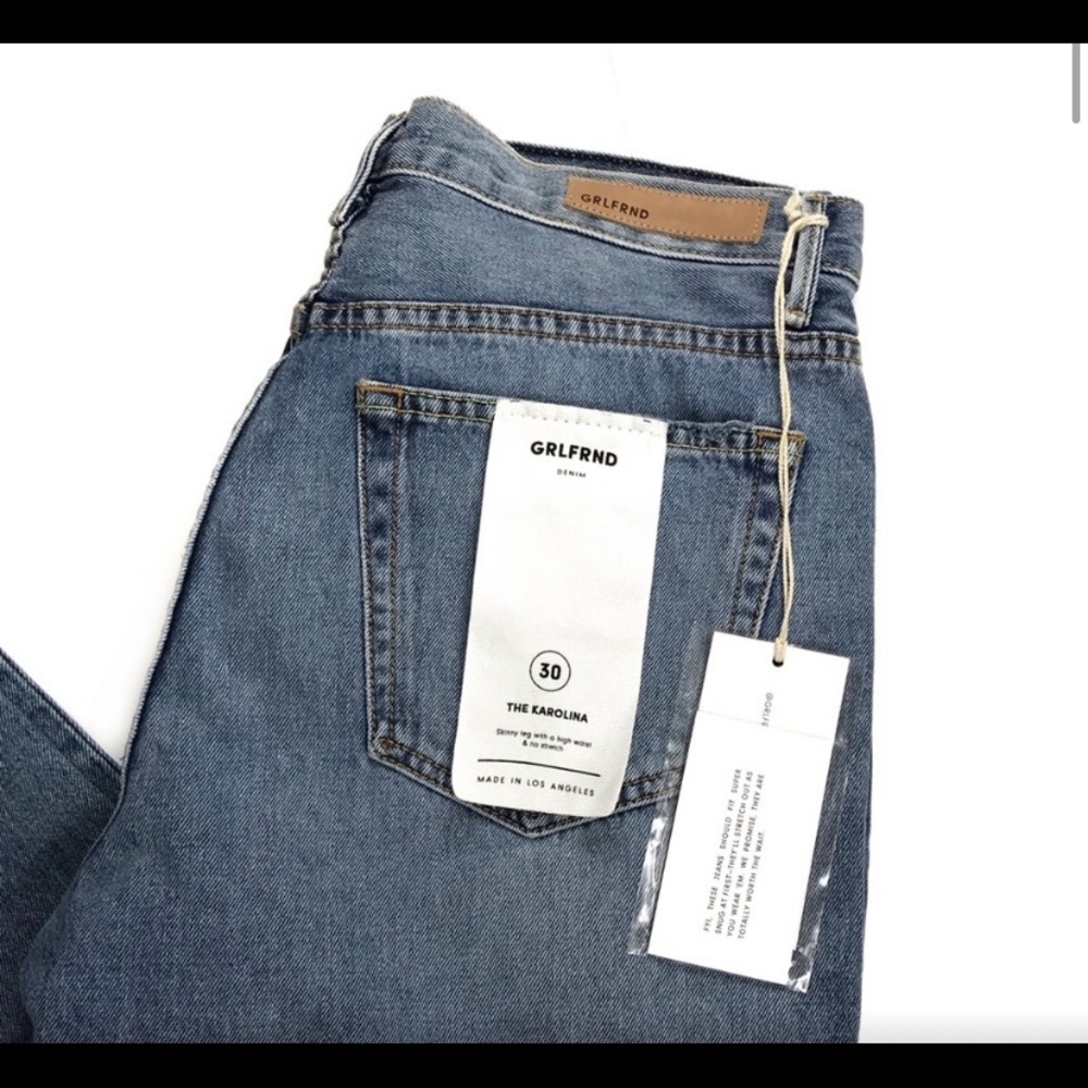 GRLFRND NWT The Karolina size 30